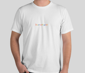 Travel with Pride Embroidered Tee